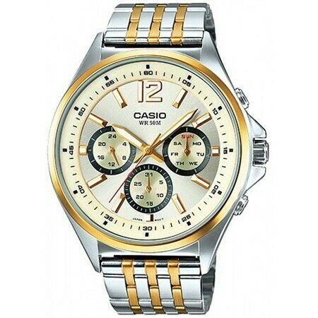 Мужские часы Casio серебряные с серебряным браслетом | OBBO.tj Маркетплейс