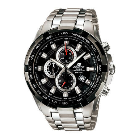 Мужские часы Casio Edifice стальной корпус с серебряным браслетом ...