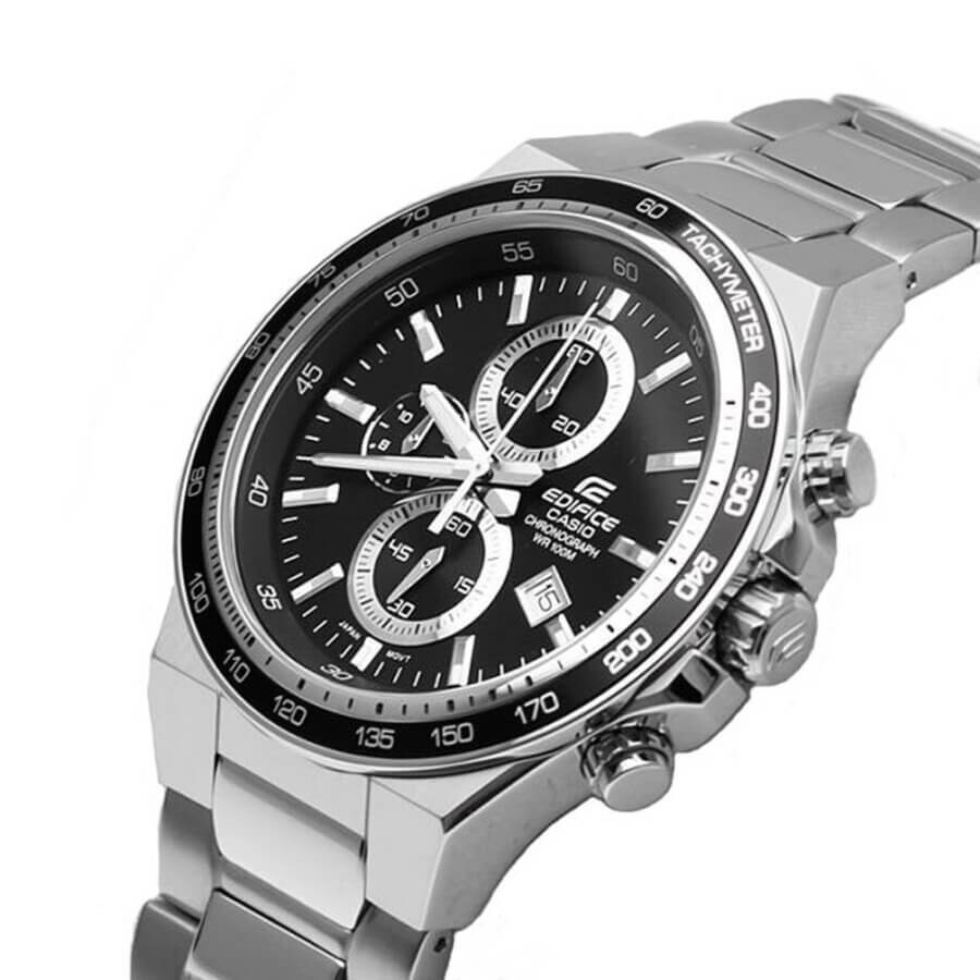 Мужские часы Casio Edifice серебряные со стальным ремешком | OBBO.tj ...